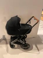 Cybex E-Priam - 2 in 1 kinderwagen - Sepia Black, Ophalen, Zo goed als nieuw