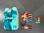 Playmobil waterfiets met glijbaan en poppetjes, Ophalen of Verzenden, Gebruikt, Complete set