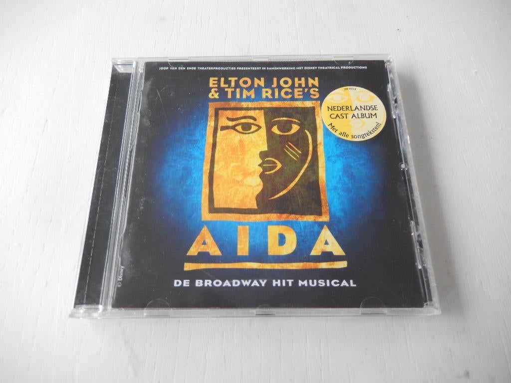 CD Nederlandse Musical Aida, Cd's en Dvd's, Verzenden, Gebruikt