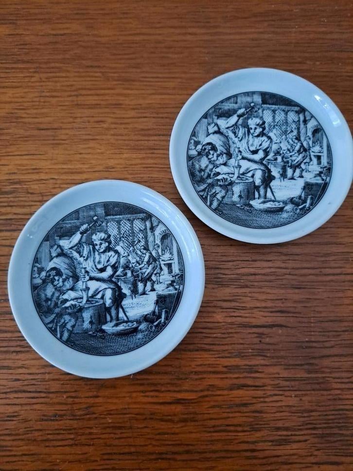 2 Raiffeisenbank Maastricht oude Ambacht Bonbonschaaltjes, Antiek en Kunst, Ophalen of Verzenden