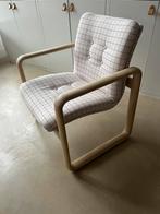 Vintage design stoel met ruit, Ophalen, Minder dan 75 cm, Zo goed als nieuw, 50 tot 75 cm