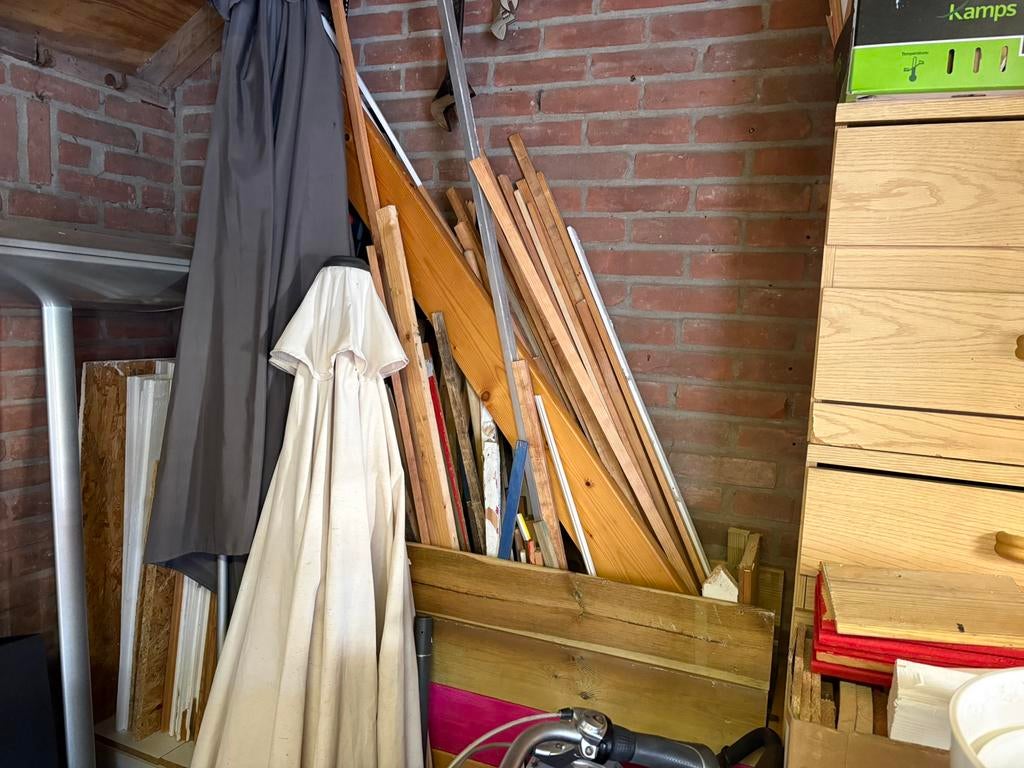 GRATIS HOUT, Minder dan 3 m³, Ophalen