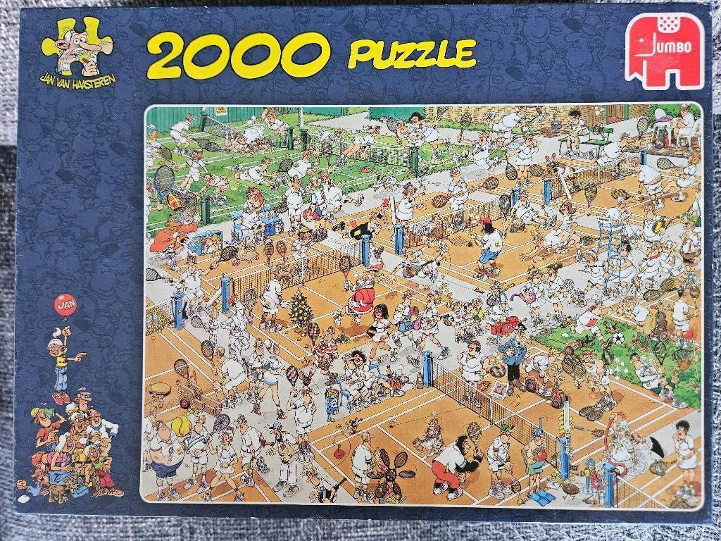 van Haasteren puzzle 2000 stukjes 4 x zie foto's, Ophalen, Meer dan 1500 stukjes, Zo goed als nieuw, Legpuzzel