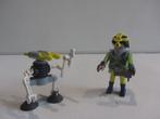 Playmobil Ruimte agent met robot – 9416 space, Ophalen of Verzenden, Gebruikt, Los playmobil