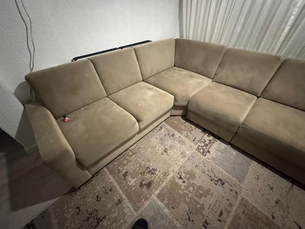 Ruime Hoekbank, Huis en Inrichting, Ophalen, Hoekbank, 300 cm of meer, 75 tot 100 cm