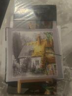 Schilderen op nummer set - Cottage, Ophalen of Verzenden, Nieuw, Schilderen op nummer