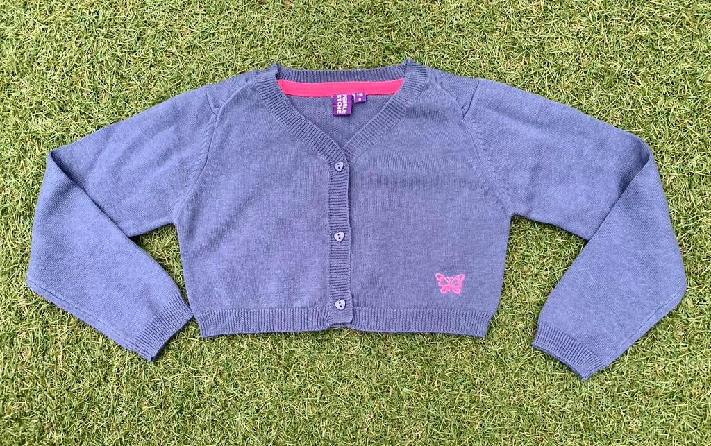 TE KOOP: zeer mooie bolero van Pebble Stone maat 116 ZGAN, Ophalen of Verzenden, Zo goed als nieuw, Meisje, Trui of Vest