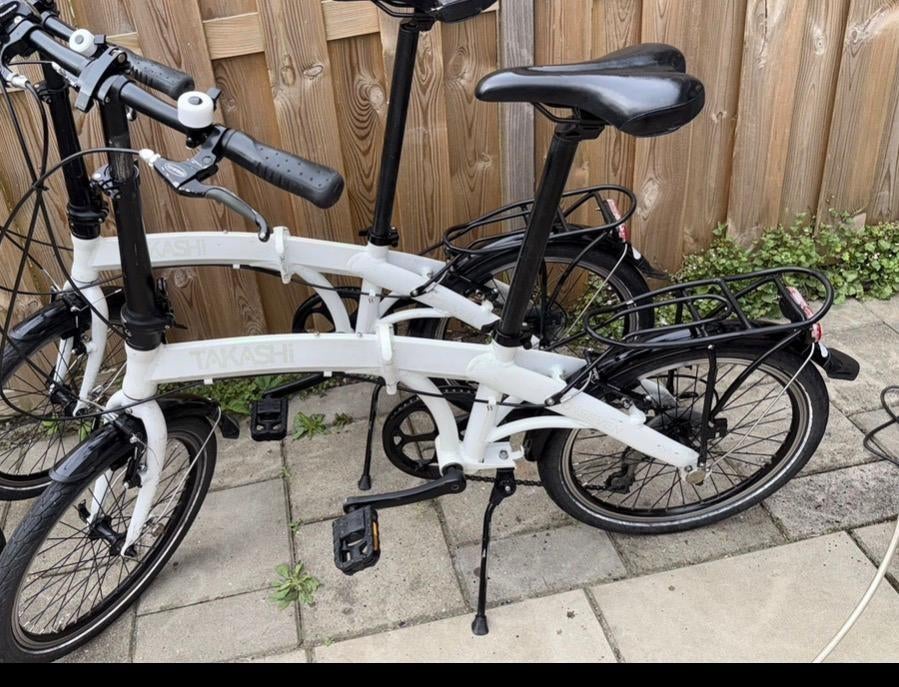 Vouwfietsen set Takashi, Ophalen of Verzenden, Gebruikt, 20 inch of meer, Versnellingen