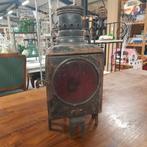 Antieke Duitse spoorwegseinlantaarn Zugschlussleuchte, Ophalen of Verzenden