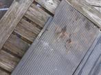 94 Vlonderplanken composiet kleur Antraciet., Tuin en Terras, Ophalen, Gebruikt, Composiet