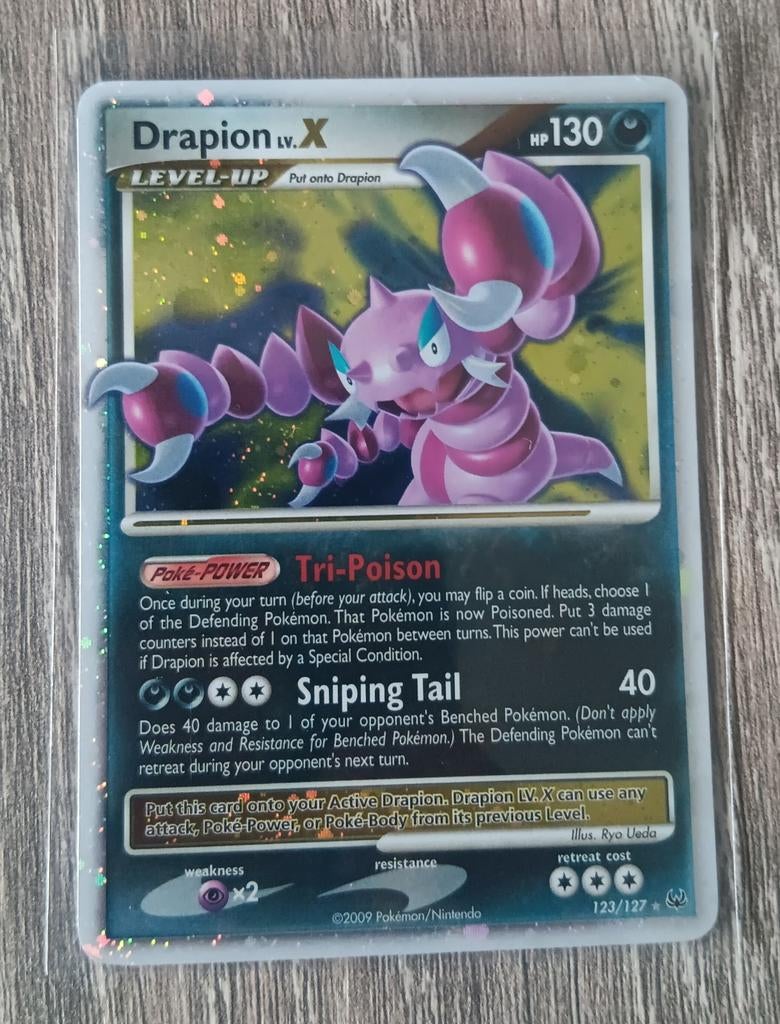 Drapion lv.X Platinum, Ophalen of Verzenden