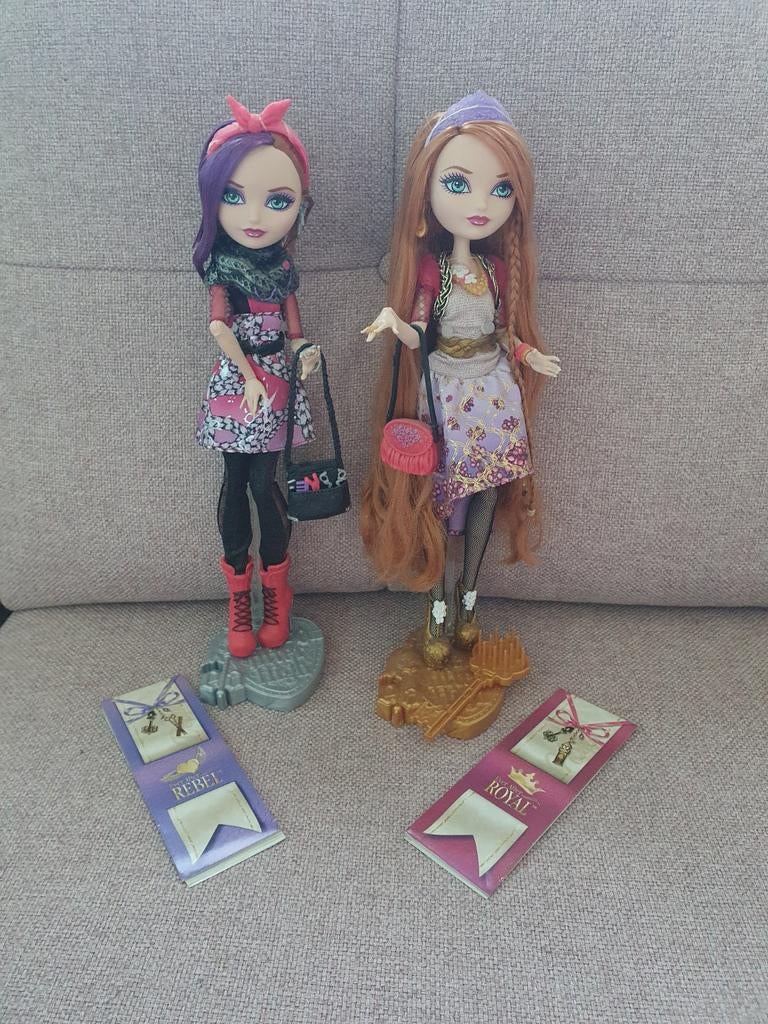 Ever After High Holly O'Hair and Poppy O'Hair Doll, Ophalen of Verzenden, Pop