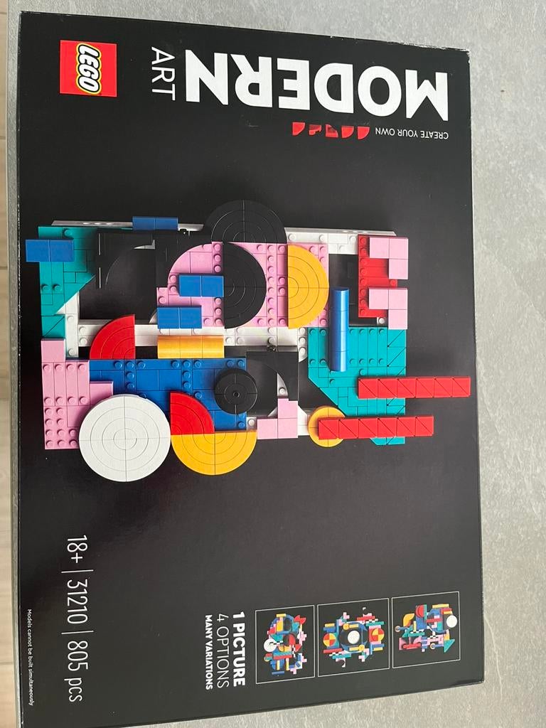Lego Modern Art nieuw in doos - ongeopend, Ophalen, Lego, Nieuw, Complete set