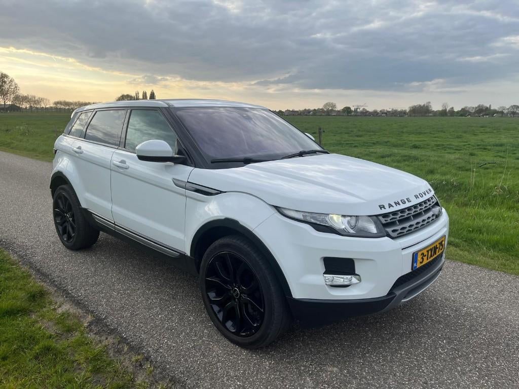 Land Rover Range Rover Evoque TD4 4WD 2014 Wit, Auto's, Land Rover, Particulier, 4x4, ABS, Airbags, Airconditioning, Alarm, Bluetooth