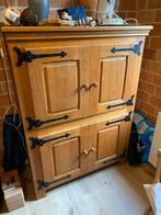 Houten ladekast met deuren, Ophalen, Gebruikt, 1 of 2 laden, 100 tot 150 cm