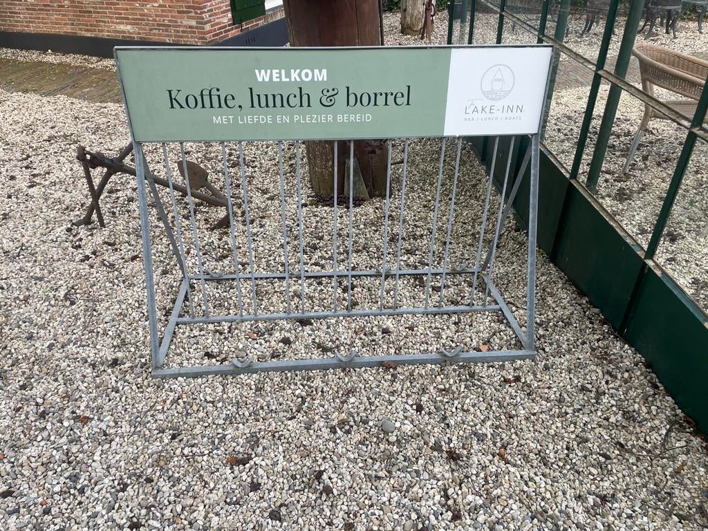 Fietsenrek, Ophalen, Gebruikt