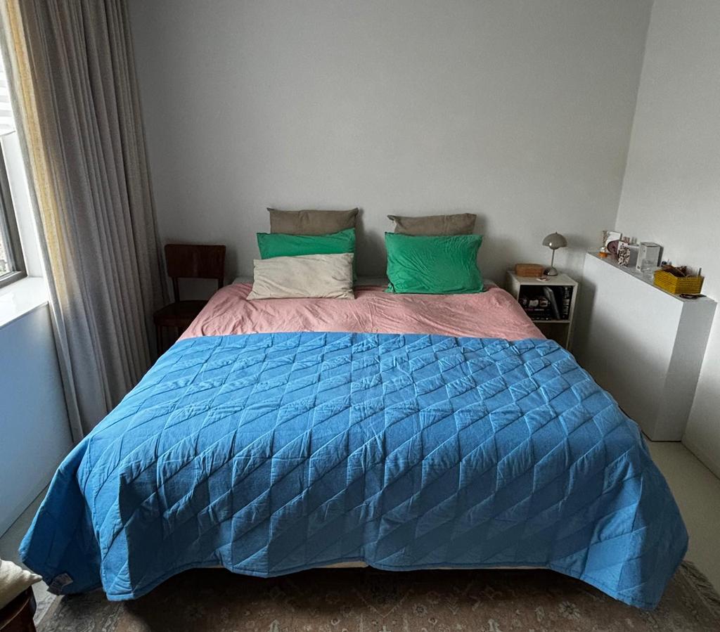 Coco-Mat bed 2.10 x 1.80 (Pyros/ Atlas), Ophalen of Verzenden, Zo goed als nieuw, Tweepersoons, Hout