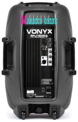Actieve Luidspreker,PA speaker, versterker 15 inch SPJ-1500A, Overige merken, Vonyx, Overige typen, Nieuw