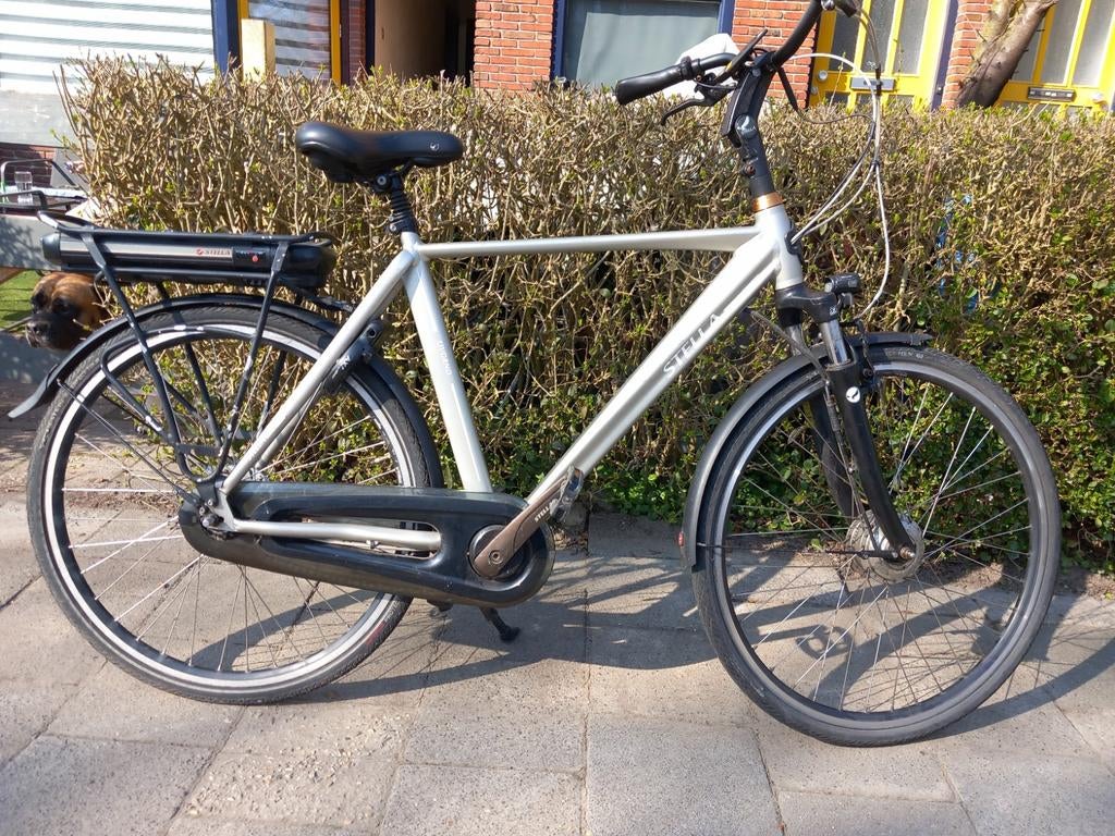 Stella Livorno herenfiets - Comfortabele elektrische fiets, Overige merken, Gebruikt, Ophalen of Verzenden, 50 km per accu of meer