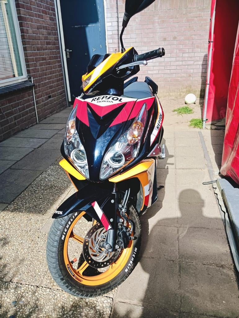 Honda NSC50R Bromscooter 4 Takt 49cc Origineel Eyecatcher, Fietsen en Brommers, Scooters | Overige merken, Ophalen of Verzenden