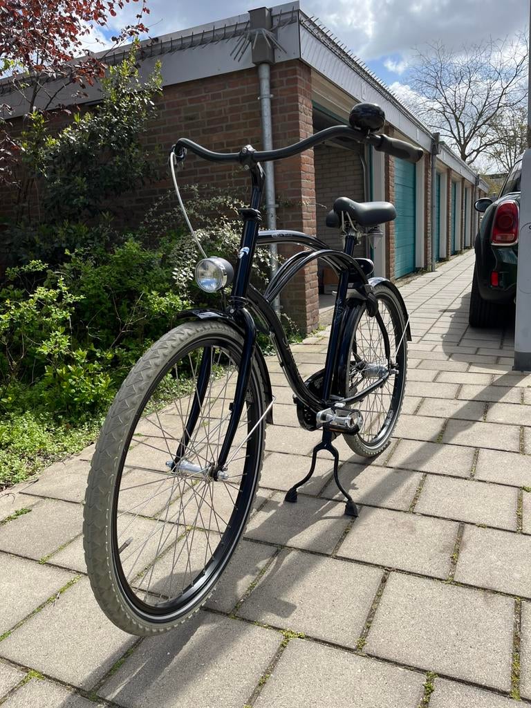 Vintage heren fiets beach cruiser Sparta, Fietsen en Brommers, Heren, 16 tot 18 inch, Versnellingen, Nieuw