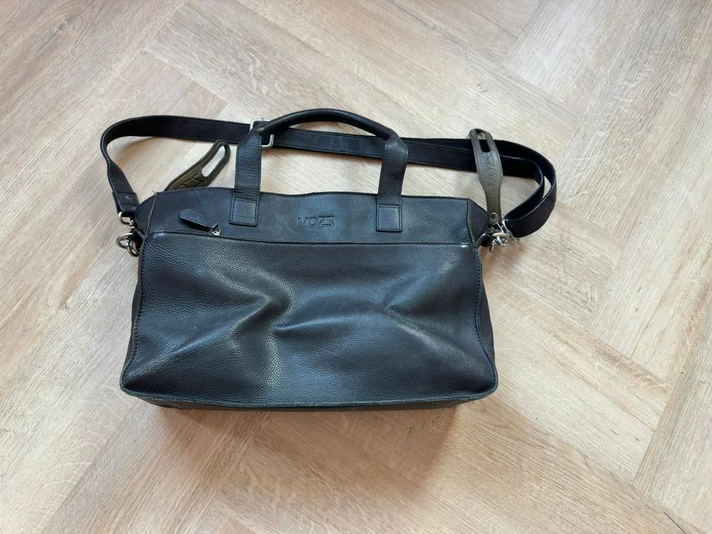 Mozz bag tas luiertas zwart, Kinderen en Baby's, Luiertassen, Ophalen of Verzenden, Zo goed als nieuw, Schoudertas