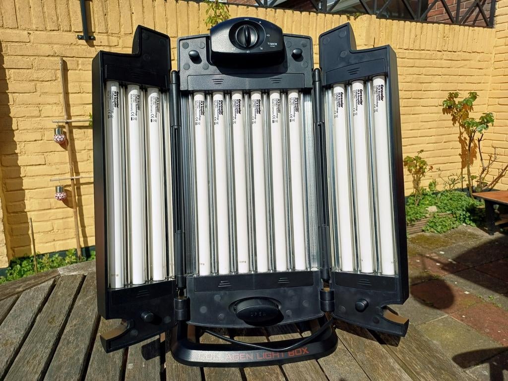 BBWC Collagen Light Box, Ophalen of Verzenden, Zo goed als nieuw, Zonnebank enkelzijdig, Minder dan 10 lampen