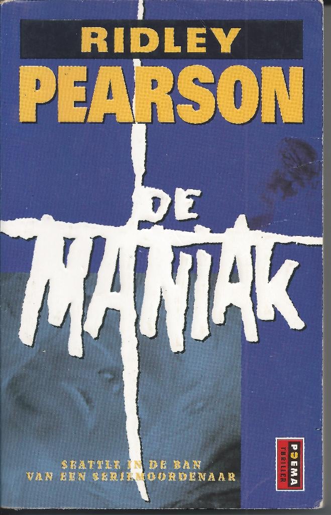 Ridley Pearson - De Maniak, Ophalen of Verzenden, Zo goed als nieuw, Amerika, Ridley Pearson