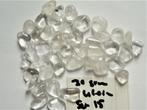 bergkristal foto1 = 2,10 trommelstenen 30g of 1 trommelsteen, Ophalen of Verzenden, Mineraal