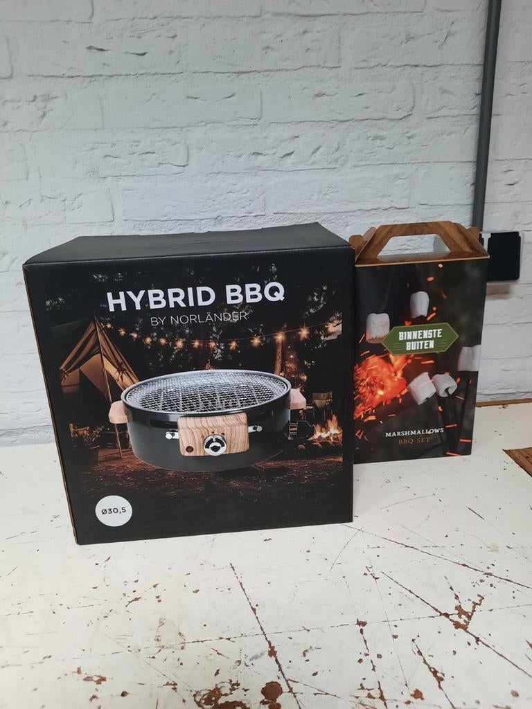 Norlander HYBRID BBQ, Ophalen of Verzenden, Nieuw