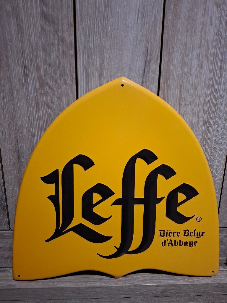 Reclamebord Leffe schild, Ophalen of Verzenden, Nieuw, Reclamebord, Plaat of Schild, Leffe