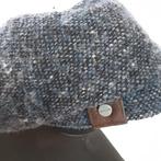 Blauw grijs flatcap pet heren, maat 56, stetson, Ophalen of Verzenden, Zo goed als nieuw, Stetson, Pet