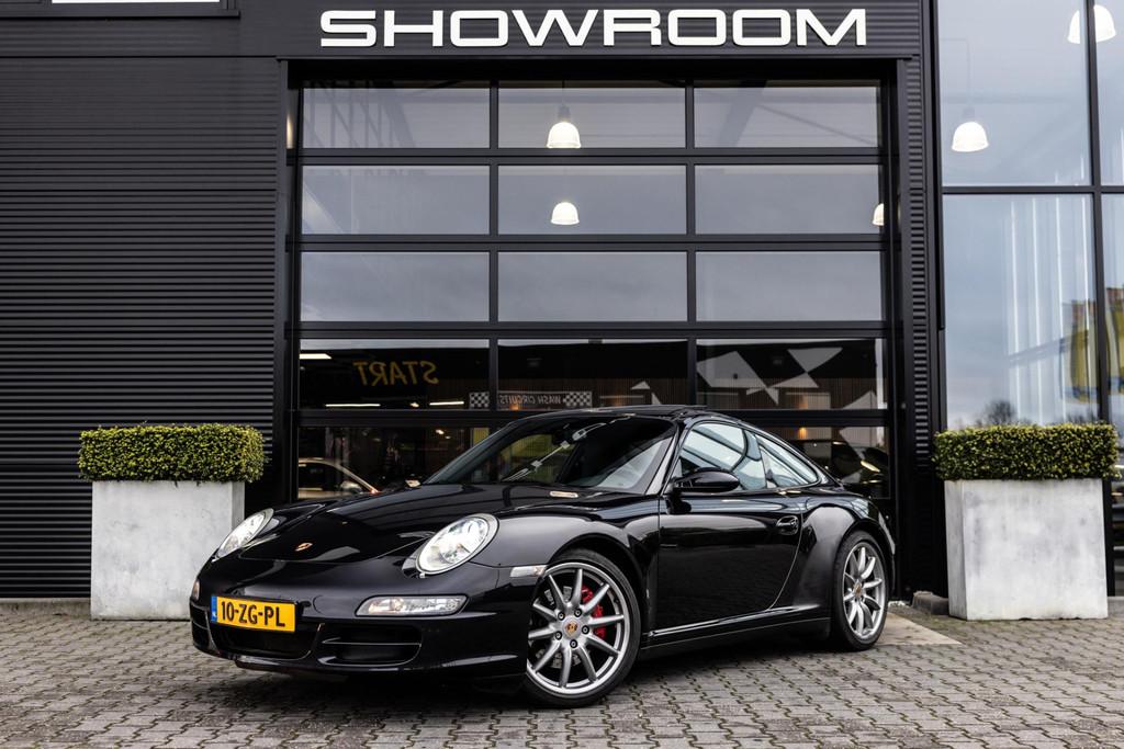 Porsche 911 997 3.8 Carrera 4S NL auto, Sportchrono, Schuifd, Automaat, Gebruikt, Zwart, Zwart
