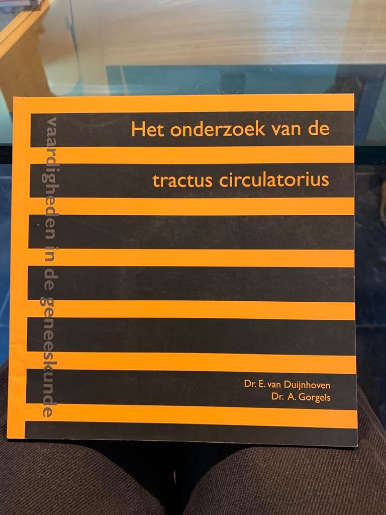 Het onderzoek van de tractus circulatorius, Ophalen of Verzenden, Beta, Zo goed als nieuw, HBO