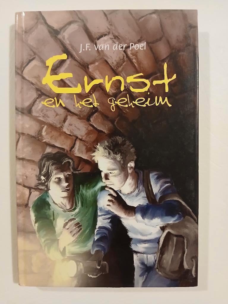 J.F. van der Poel - Ernst en het geheim - Hardcover, Ophalen of Verzenden, Zo goed als nieuw, J.F. van der Poel