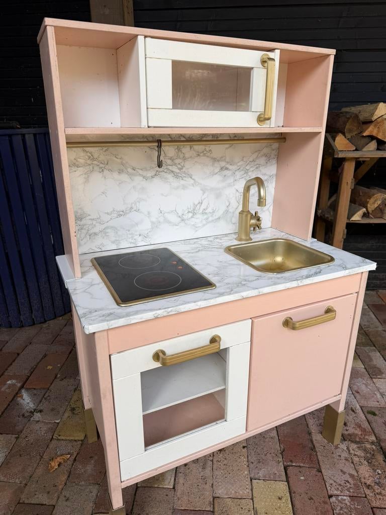 Ikea duktig keuken, Ophalen, Gebruikt, Hout, Speelkeuken