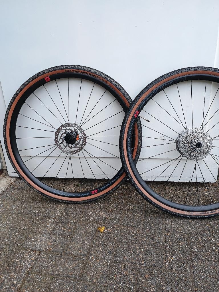 Fietswielen, Fietsen en Brommers, Fietsonderdelen, Zo goed als nieuw, Gravelbike, SRAM, Aluminium