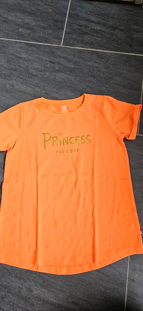 Hema shirt Princess 146 152, Meisje, Ophalen of Verzenden, Zo goed als nieuw, Shirt of Longsleeve