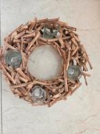 Houten krans met verschillende mogelijkheden  26, Huis en Inrichting, Woonaccessoires | Kransen, Ophalen of Verzenden, Zo goed als nieuw