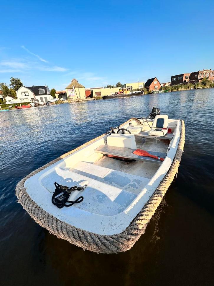 Boot met console en 6pk Suzuki 4-takt buitenboordmotor, Watersport en Boten, Bootonderdelen, Ophalen