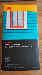 Kodak Photo Printer Cartridge & Papier 100x148mm (80 vellen), Ophalen of Verzenden, Nieuw