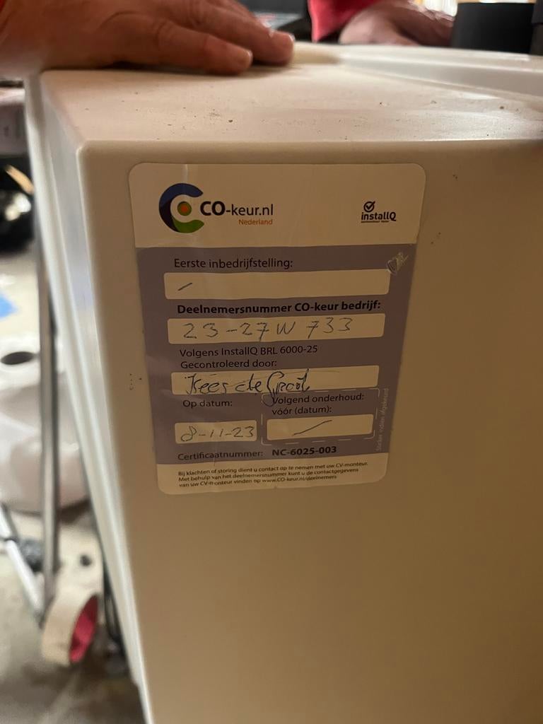 Atag CV-ketel - Werkt nog perfect!, Ophalen, 30 tot 80 cm, Gebruikt, Cv-ketel of Combi-ketel