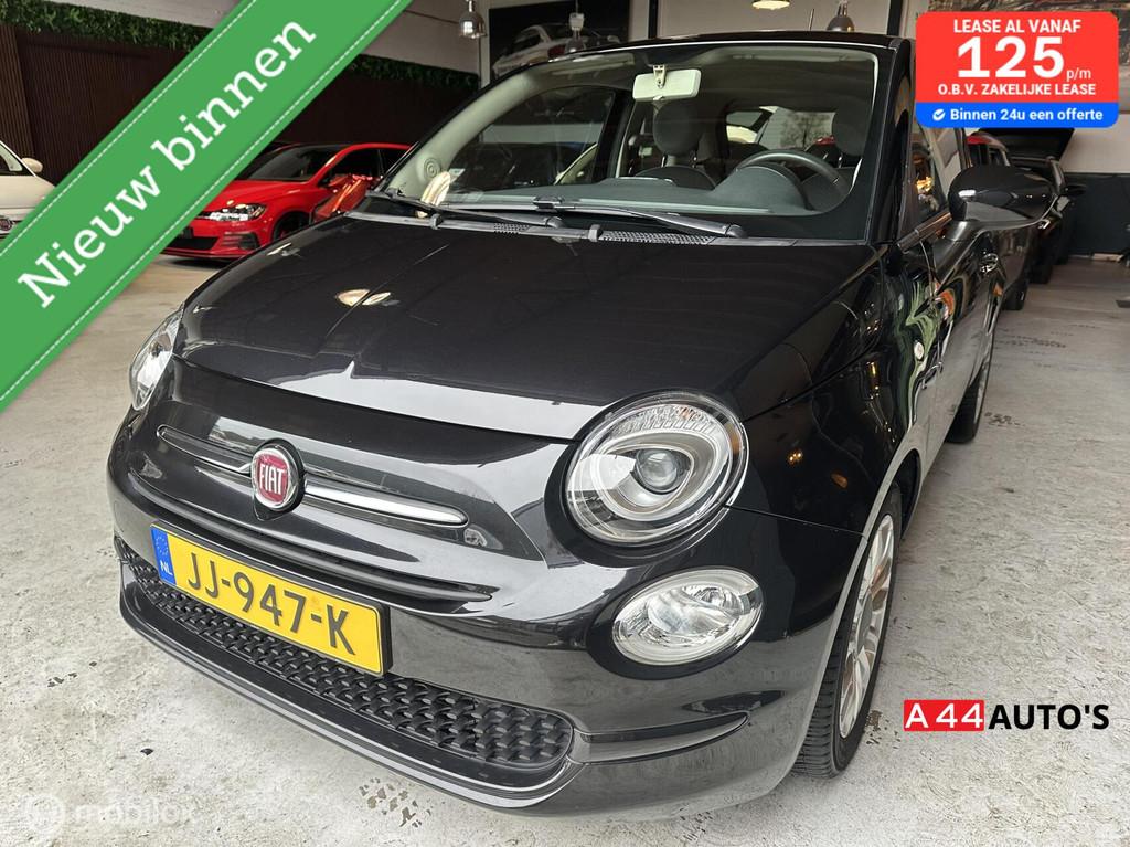 Fiat 500 0.9 TwinAir Turbo Popstar*MULTI MEDIA SCHERM*AUX*, Voorwielaandrijving, Stof, Origineel Nederlands, Bedrijf