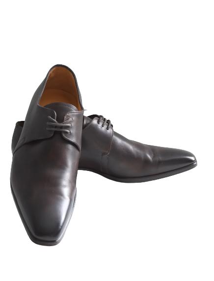 Carlos Santos derby veterschoenen, bruin, Mt. 42, Bruin, Verzenden, Zo goed als nieuw, Carlos Santos