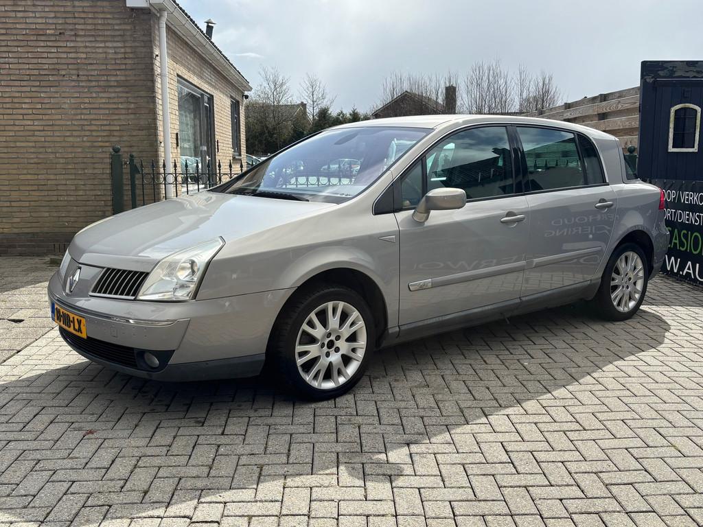Renault Vel Satis 2.0 16V Turbo Expression | zeer nette auto, Auto's, Voorwielaandrijving, 1998 cc, Stof, Gebruikt