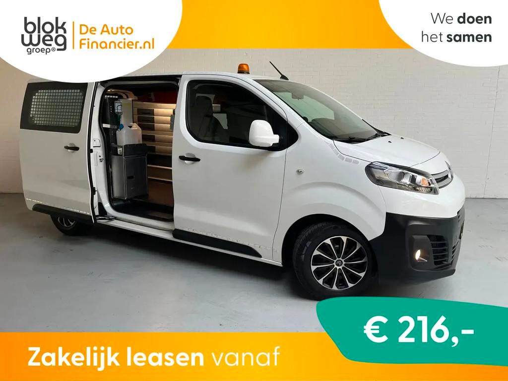 Citroën Jumpy Servicewagen AUTOMAAT 1.6 BlueHDI € 12.950,, Auto's, Bestelauto's, Automaat, Stof, Gebruikt, Citroën