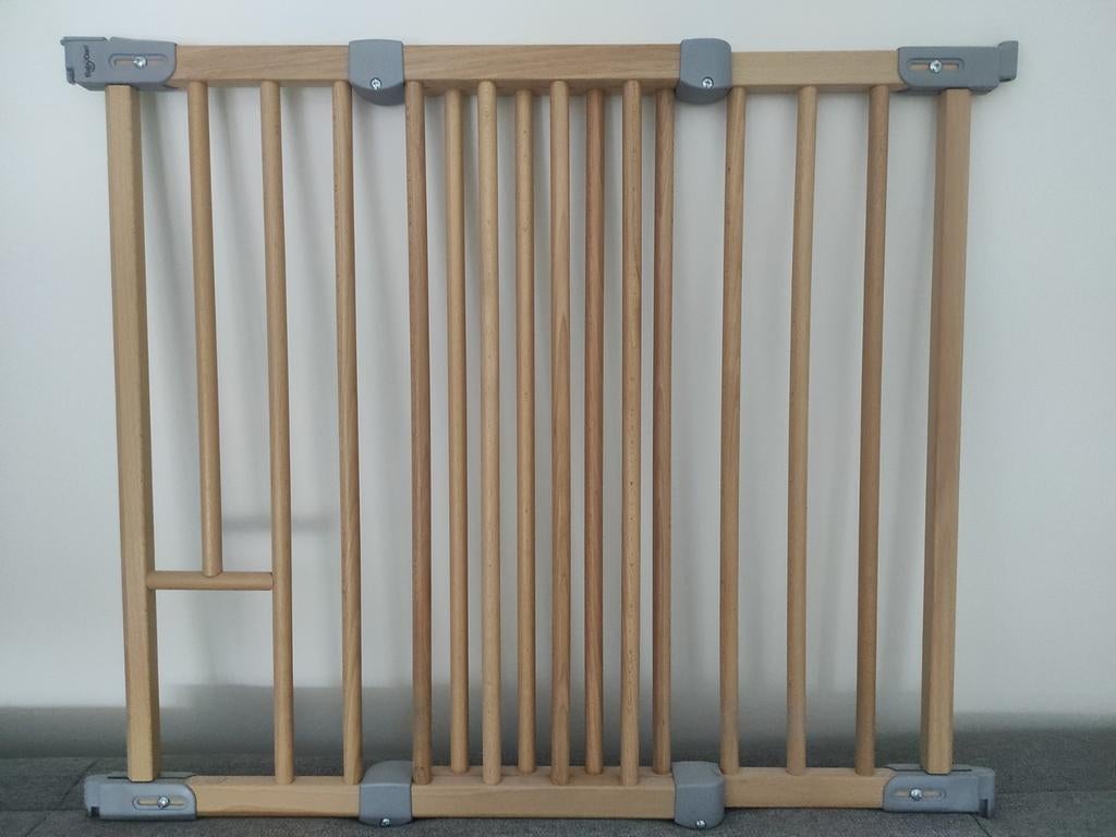 Babydan traphekje met doorgang voor huisdier, Ophalen, 100 tot 115 cm, Zo goed als nieuw, Klemhekje