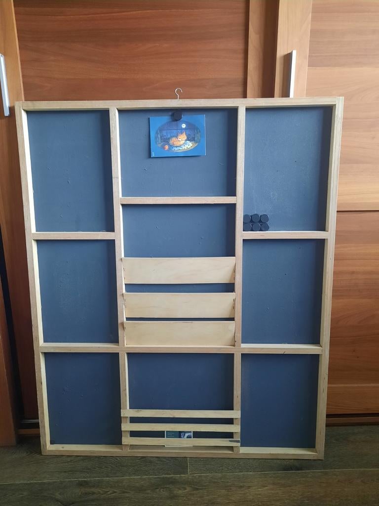 Magneet-, Krijtbord 85x103cm, Ophalen, Gebruikt