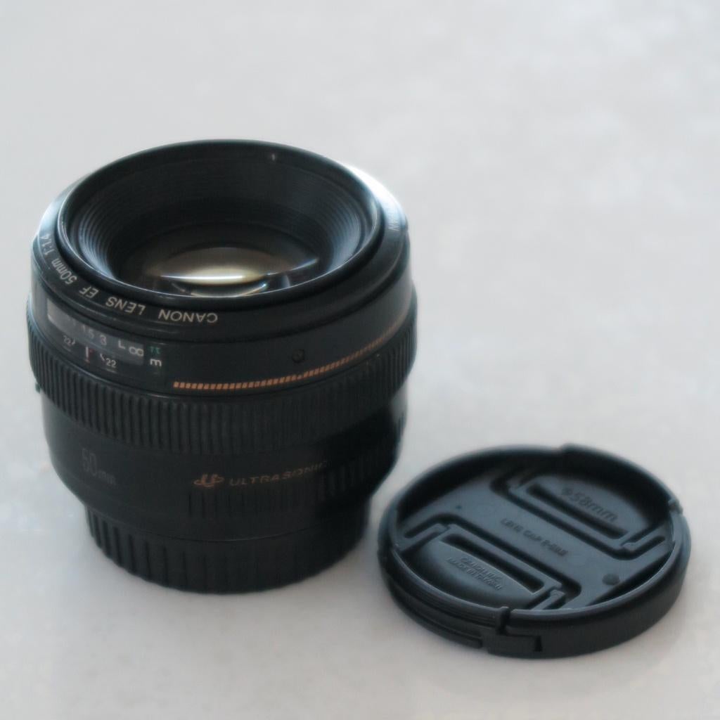 Canon EF 50mm 1.4 USM, Ophalen, Zo goed als nieuw, Standaardlens
