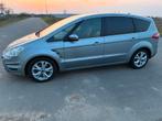 Ford S-Max 2.0 Stci automaat 5 P., Auto's, 1976 cc, Zwart, 4 cilinders, 7 stoelen